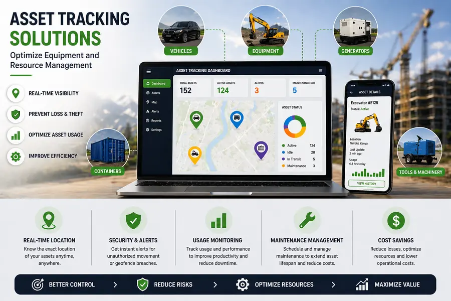 GPS asset tracking platform