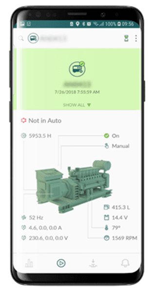 Generator parameter monitoring