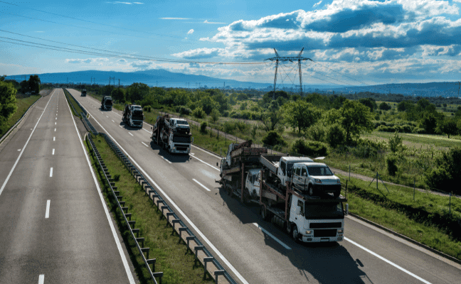 Cross-border transporter fleet