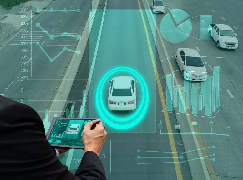 GPS vehicle tracking dashboard