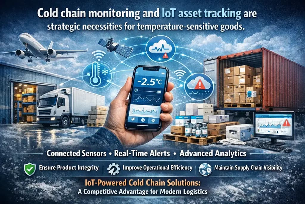 Cold chain temperature monitoring